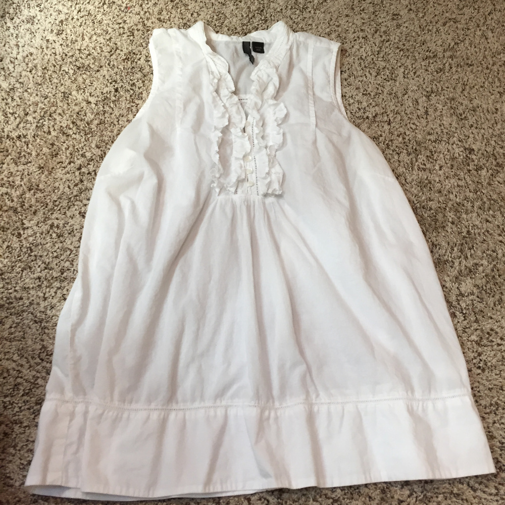 *50%OFF BUNDLES* Nine West Cotton White tunic/top